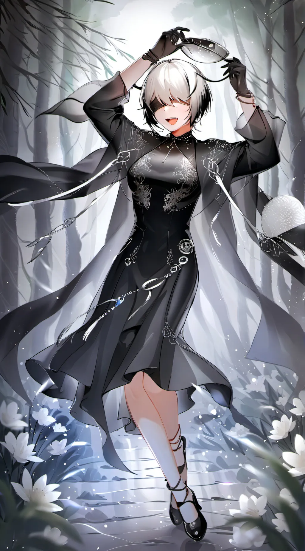 ai character: Ana  background