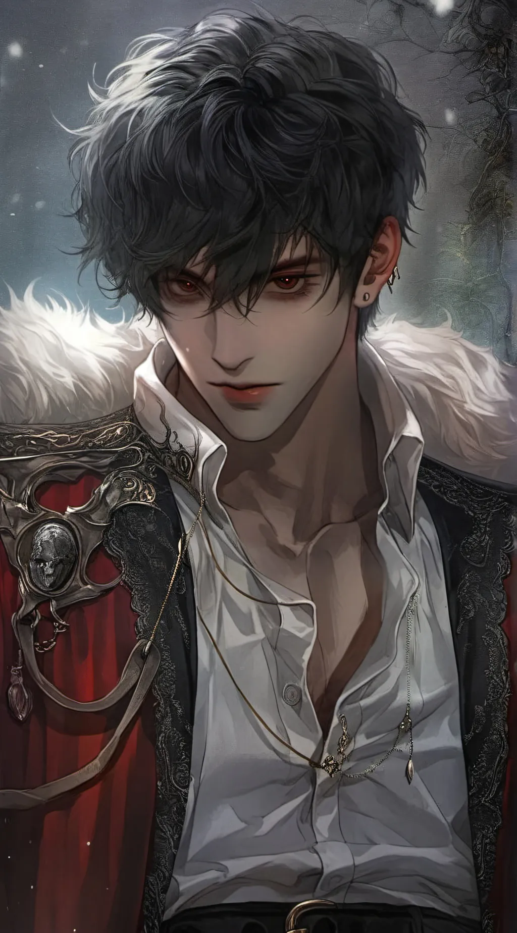 ai character: Xavier  background