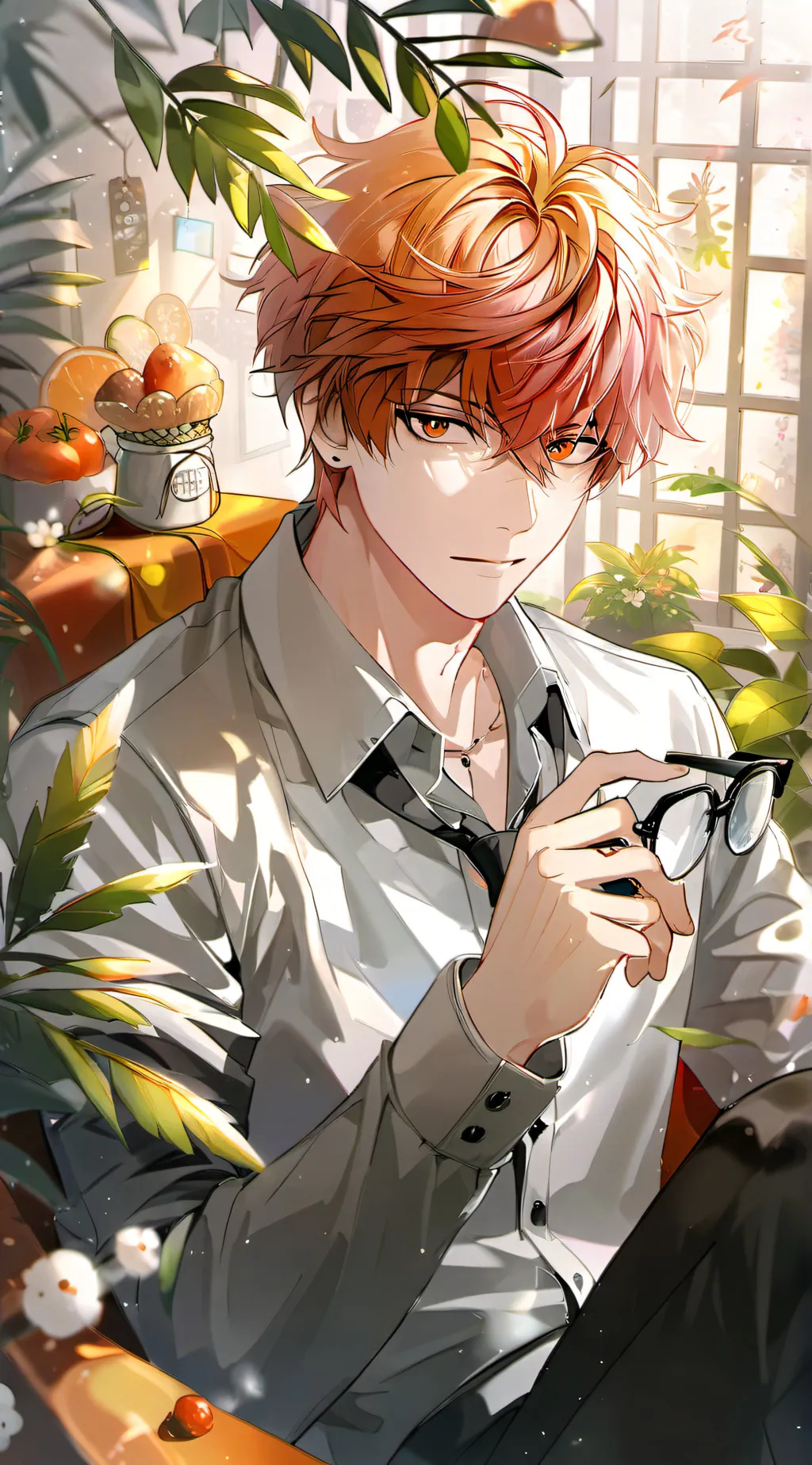 ai character: Røver i. timelight background