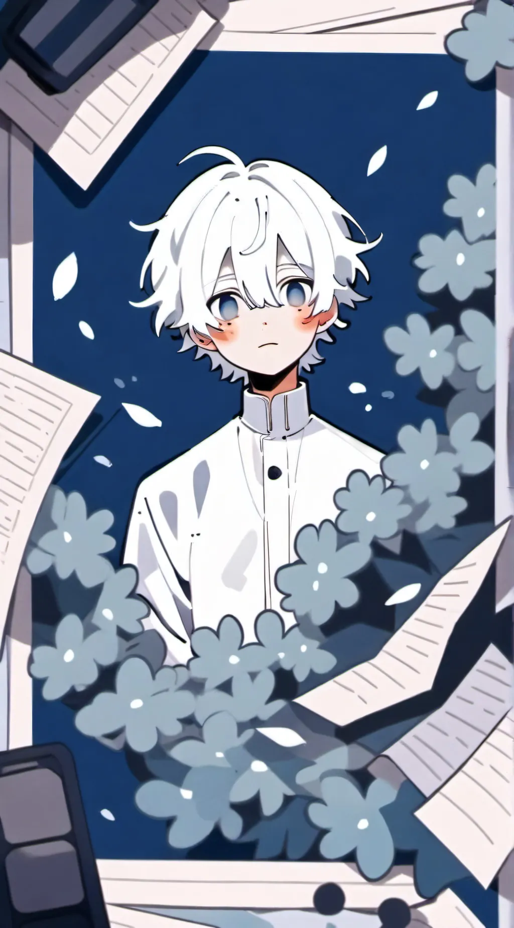 ai character: TALKIE IDEAS! background