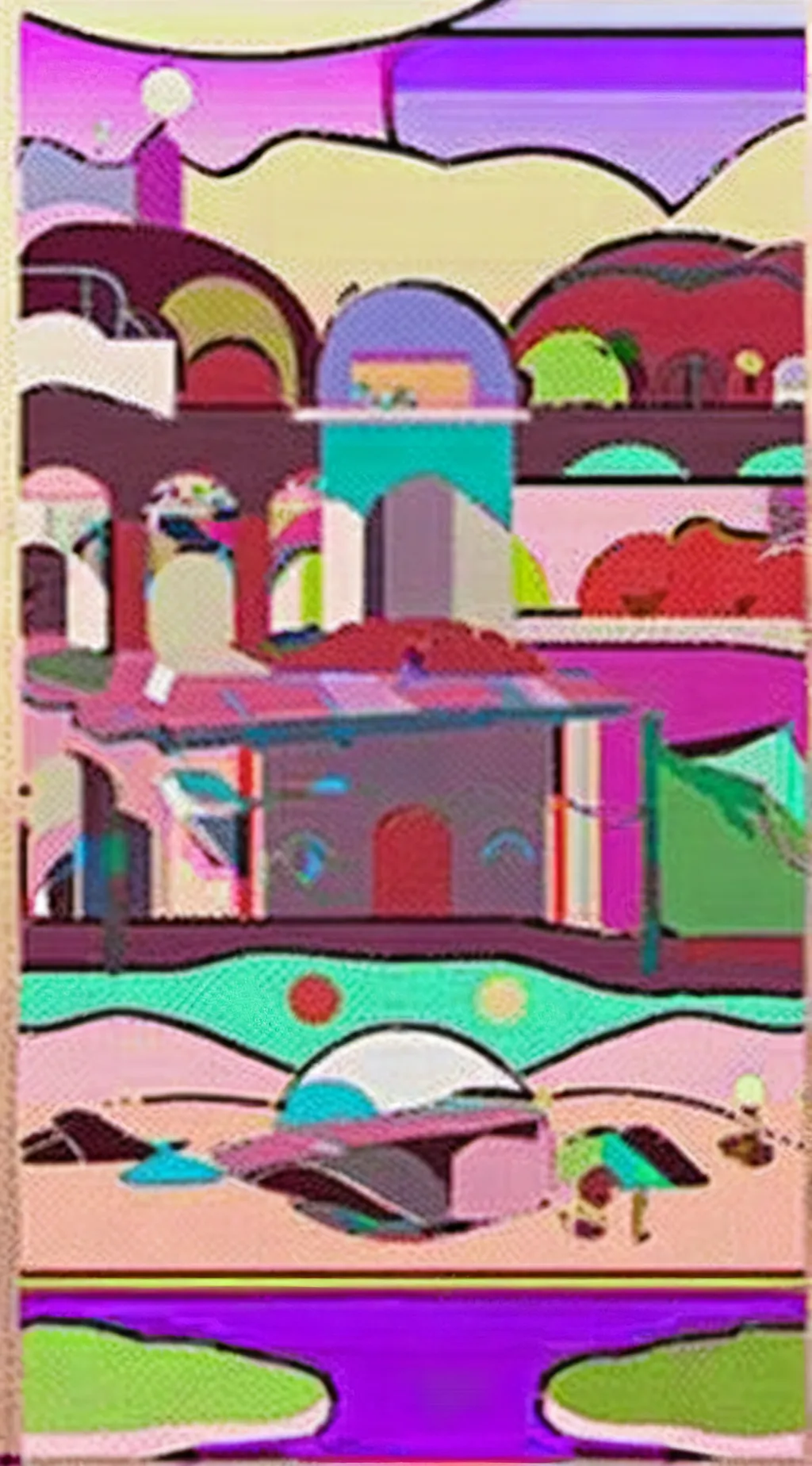 ai character: sprout and cosmo background