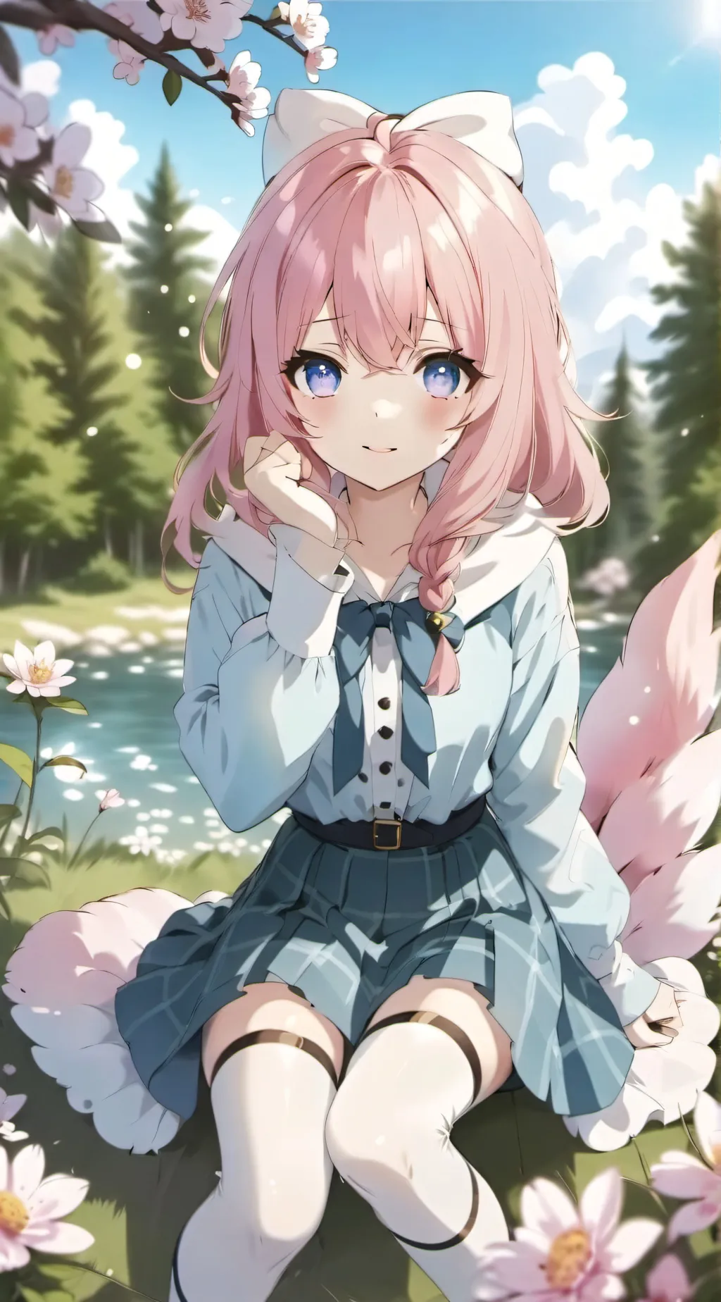 ai character: Ashley background