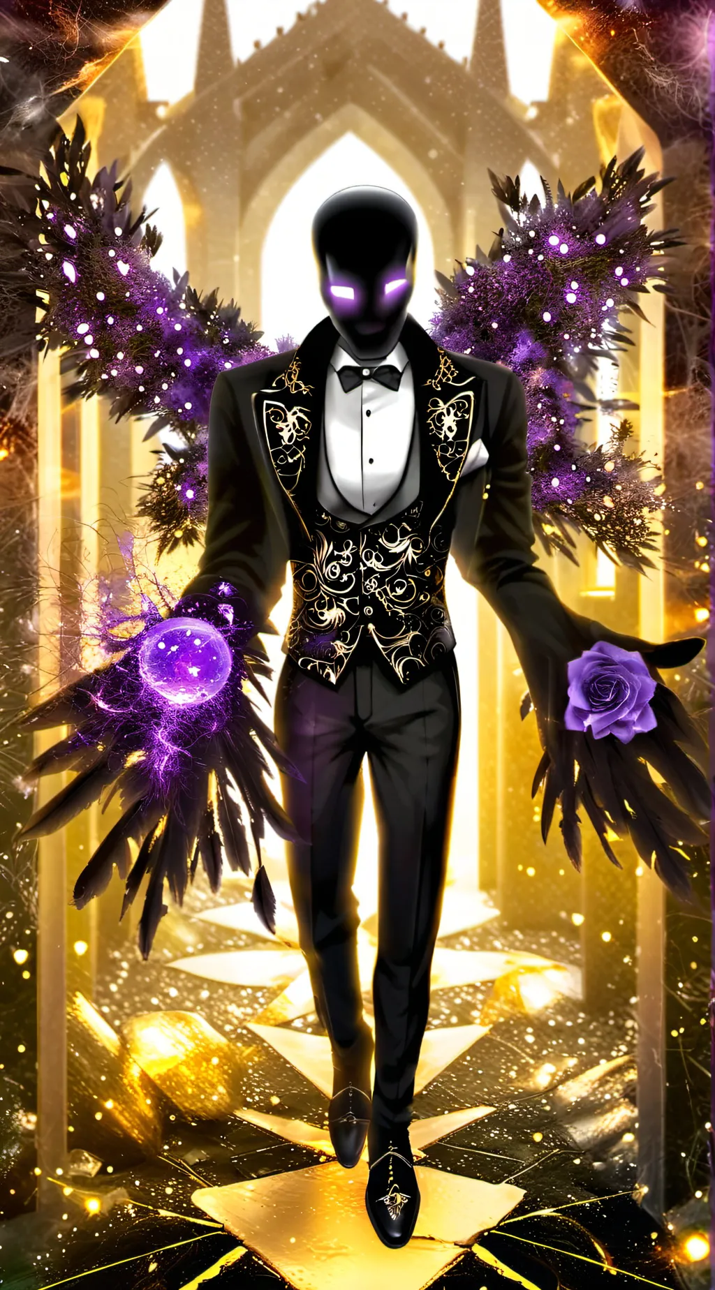 ai character: Ender defender background