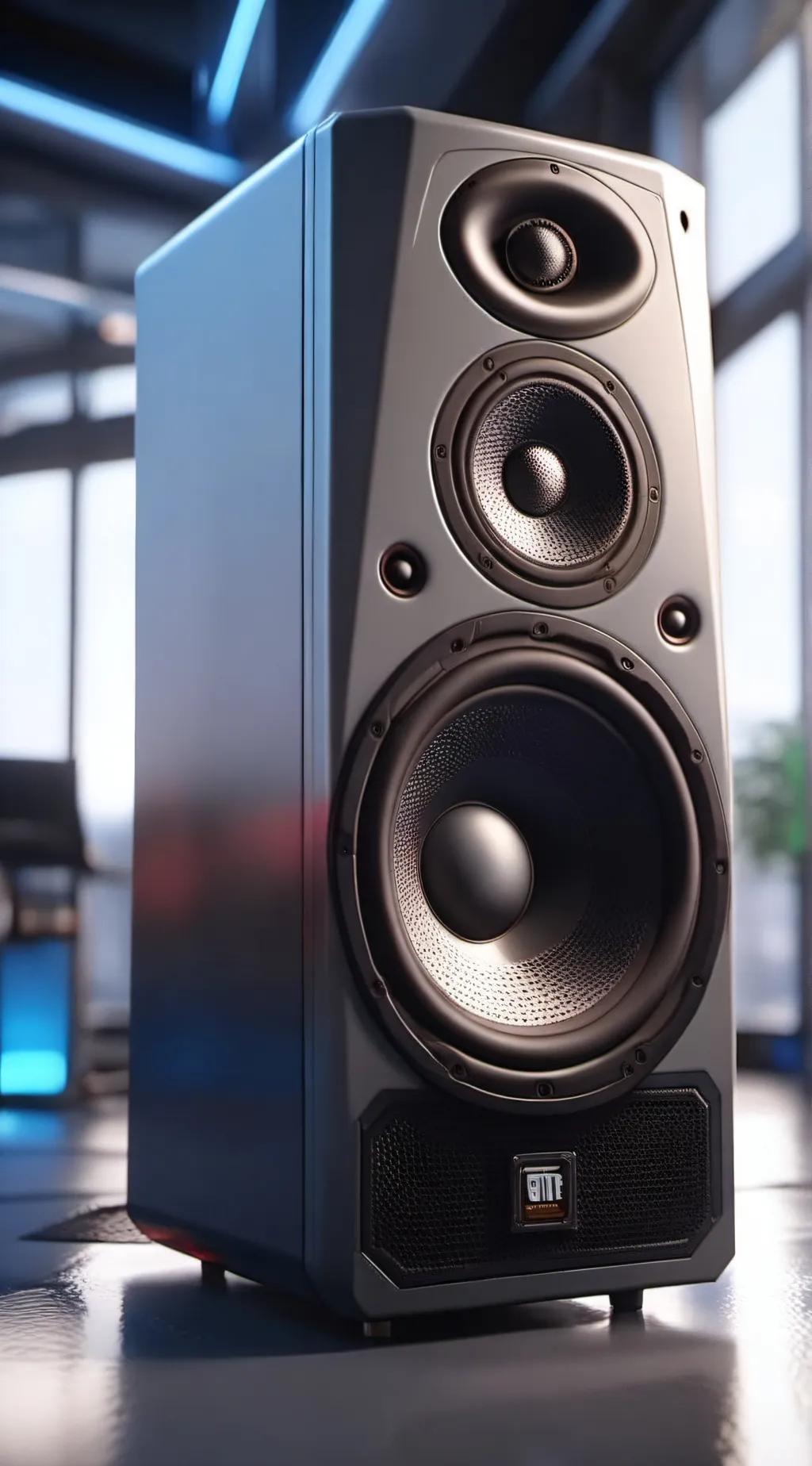 ai character: titan speakerman background