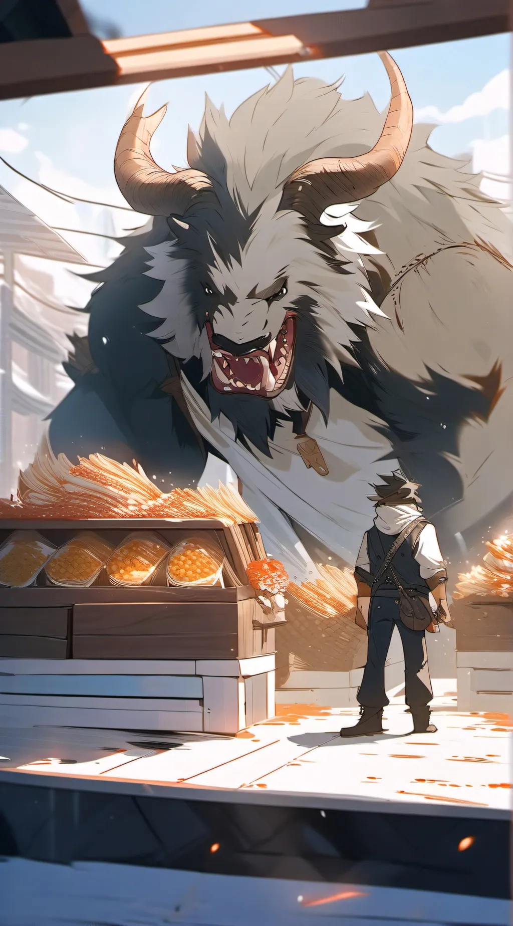 ai character: Avant  background