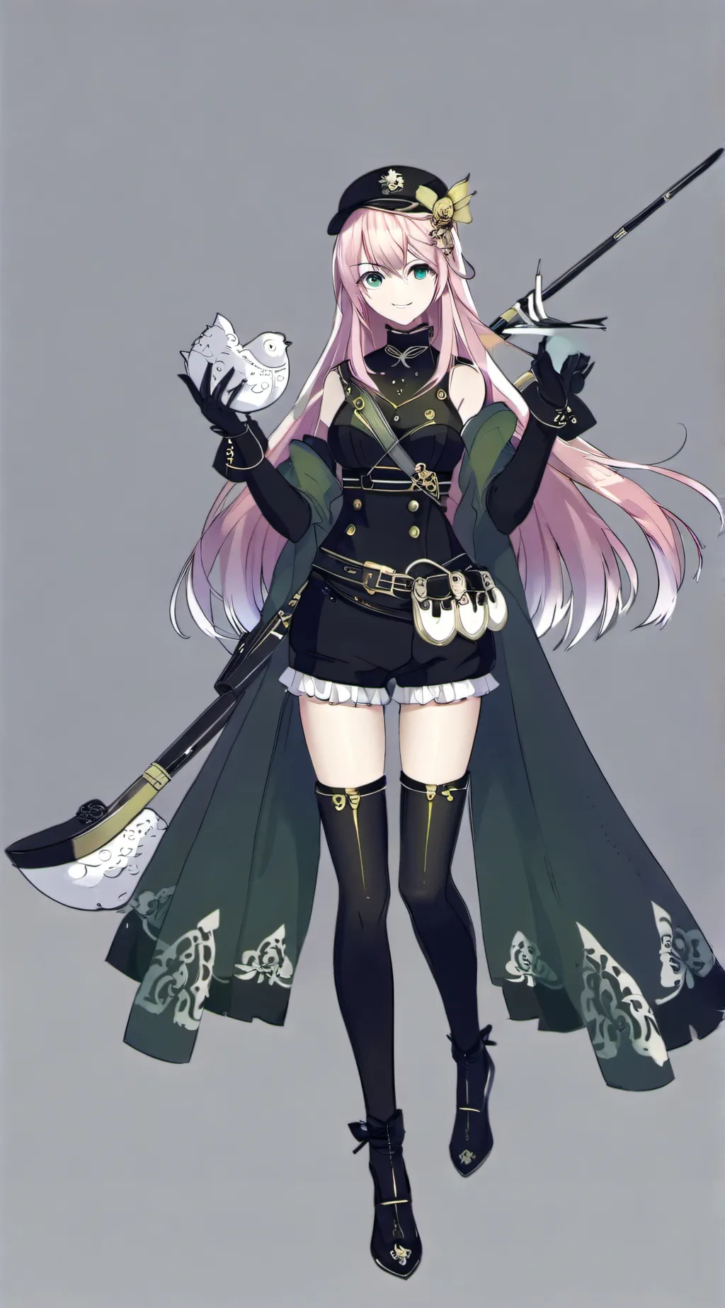 ai character: Megurine Luka background