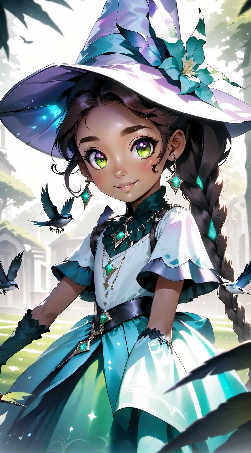 ai character: Lily background