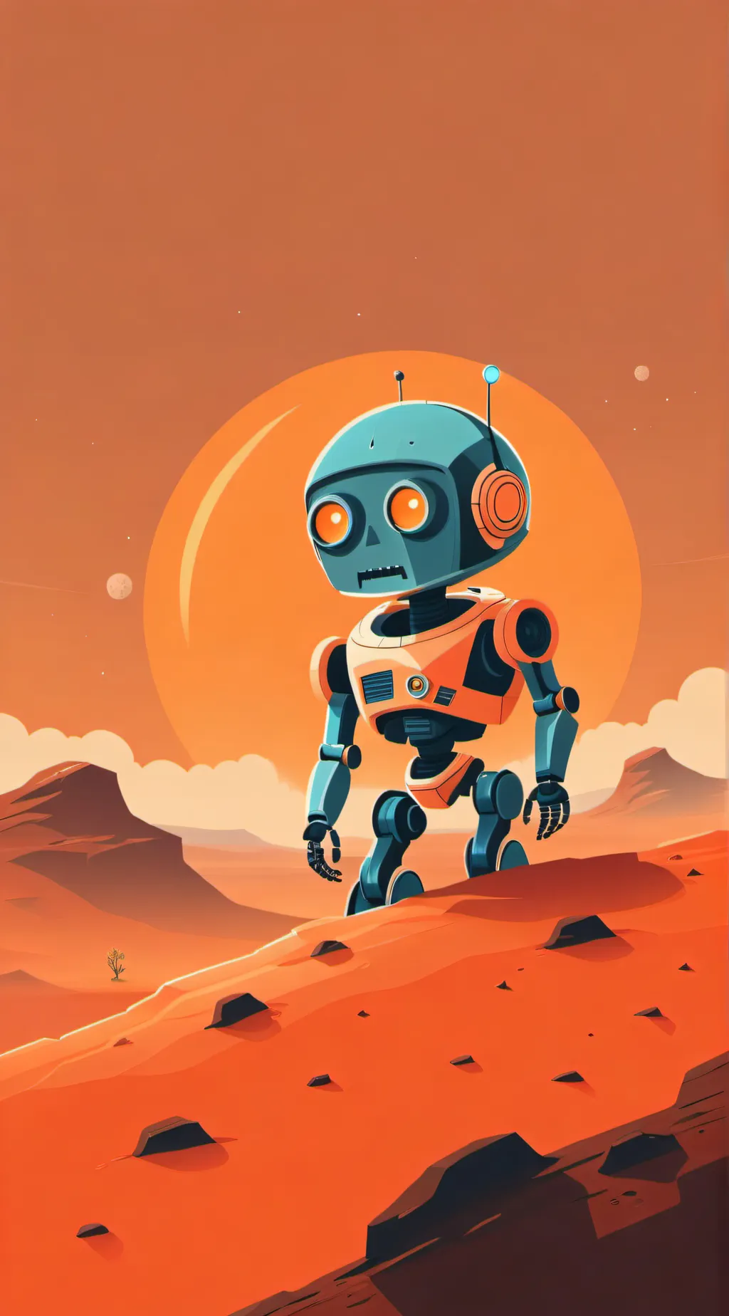ai character: rover background