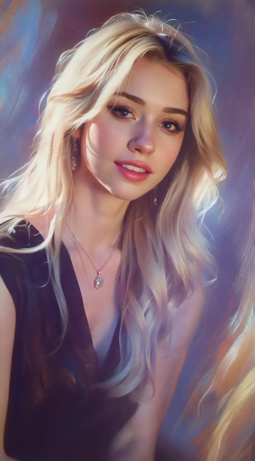 ai character: Lauren￼ background