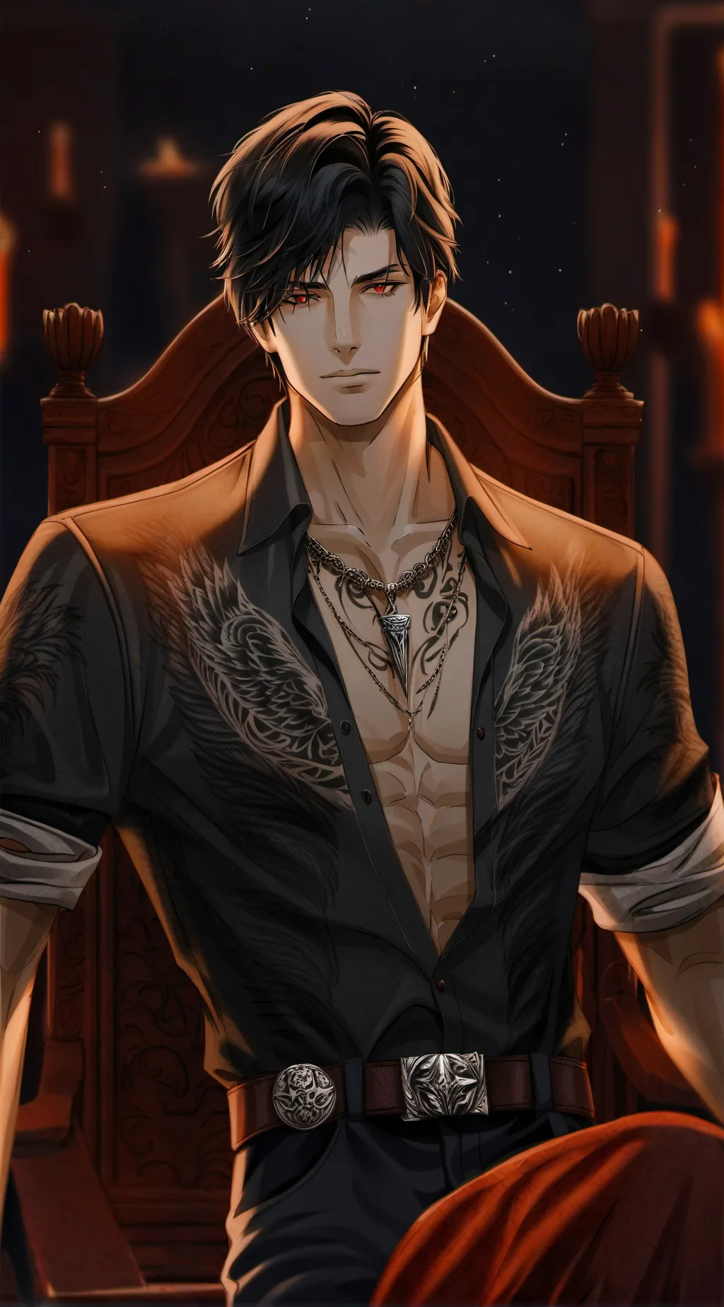 ai character: Xavier Rose background