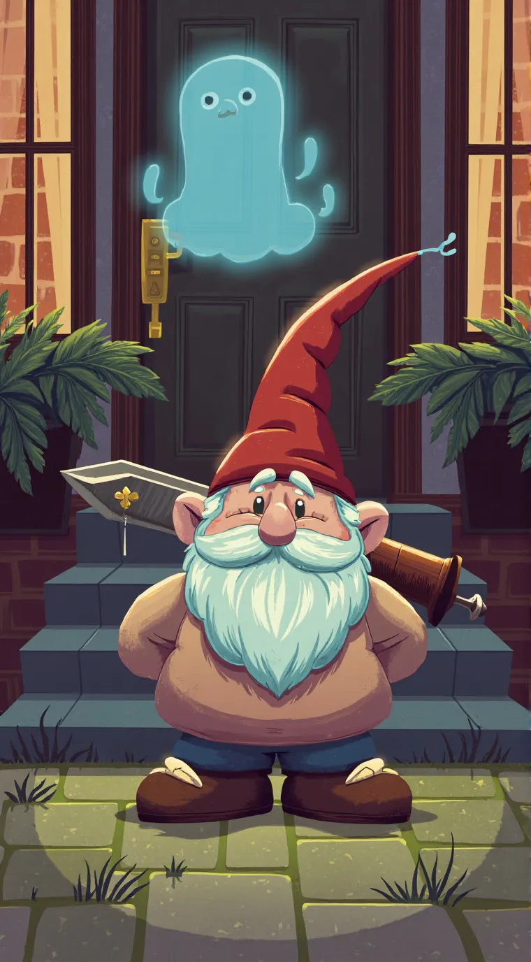 ai character: Garden Gnome background