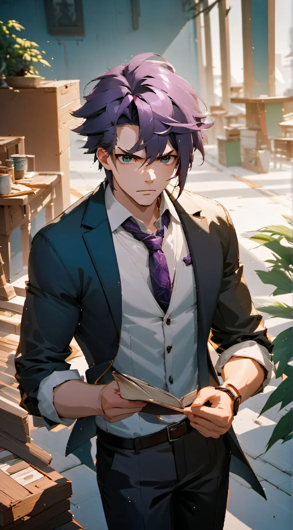 ai character: Ace background