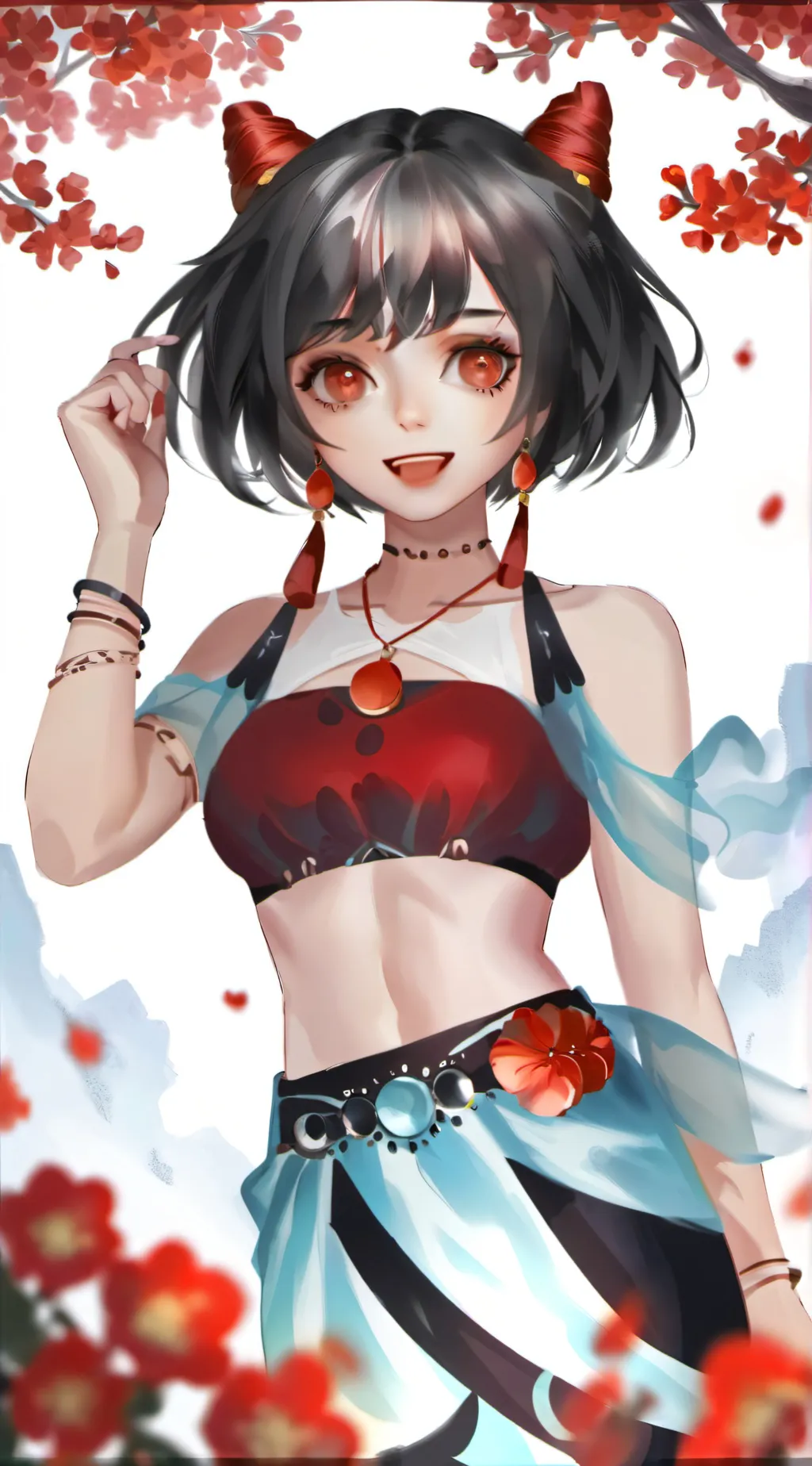 ai character: Iris background