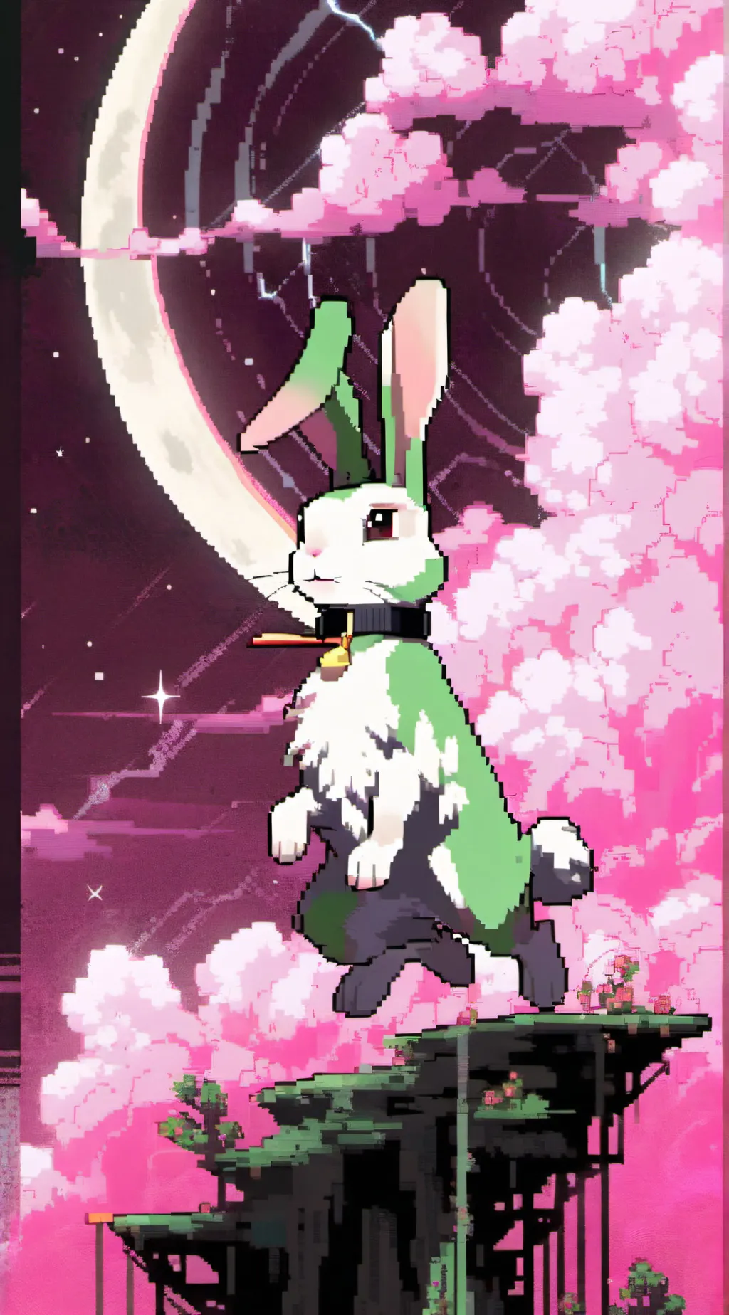 ai character: HoppyHopscotch background