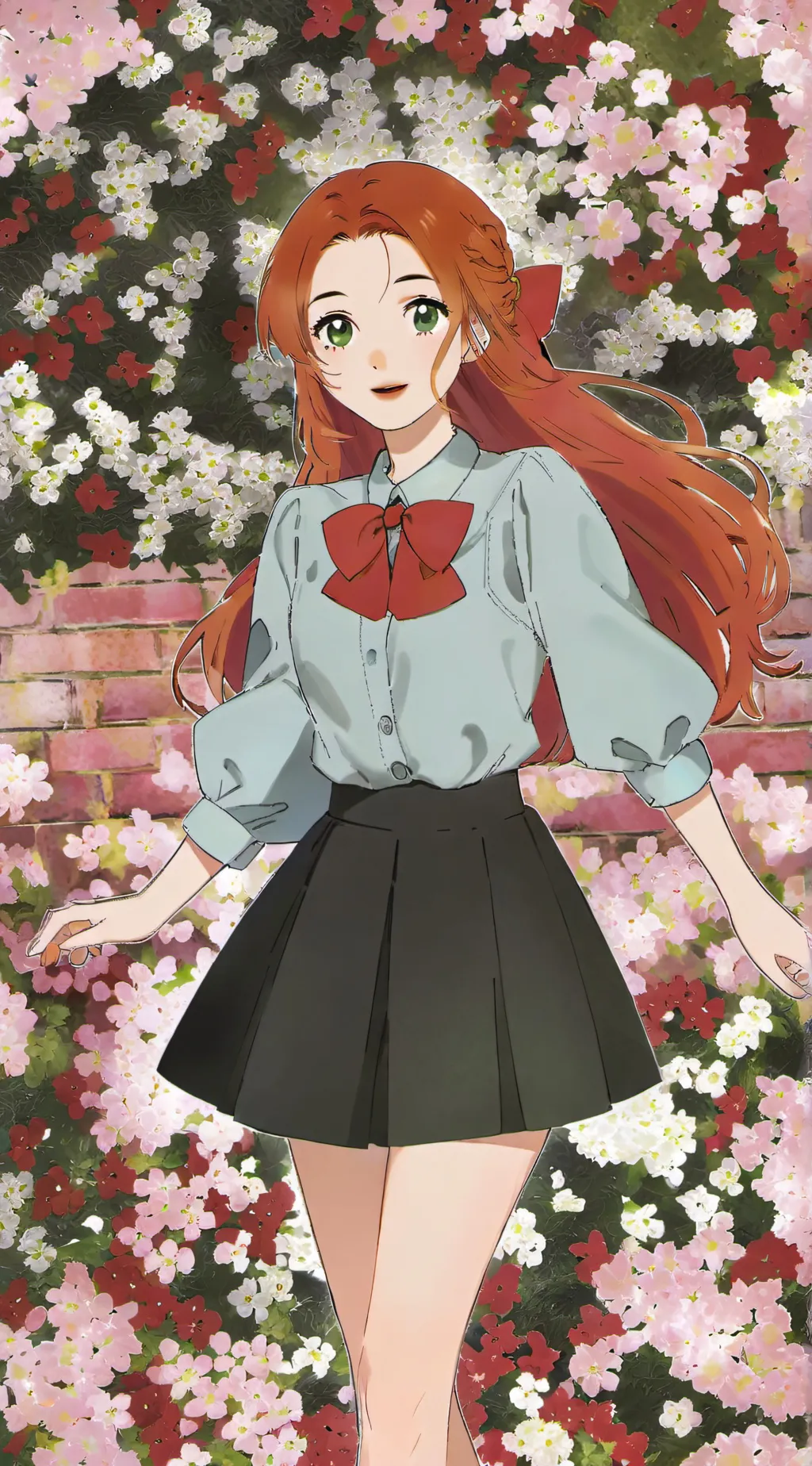 ai character: Elizabeth Afton  background