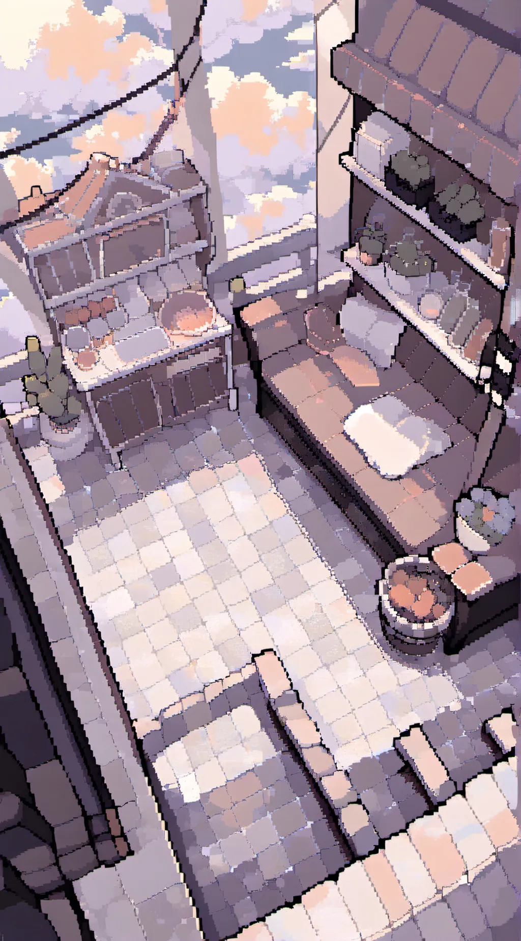 ai character: America city background