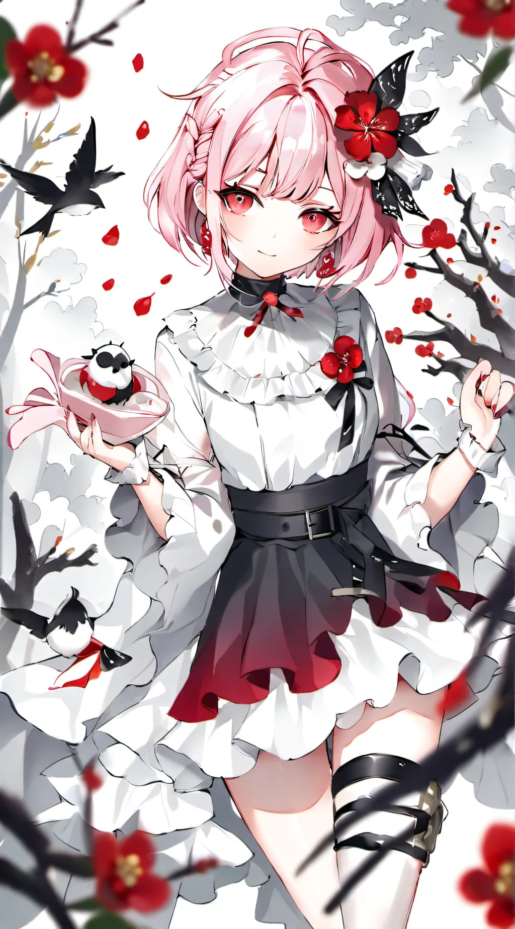 ai character: Аня background