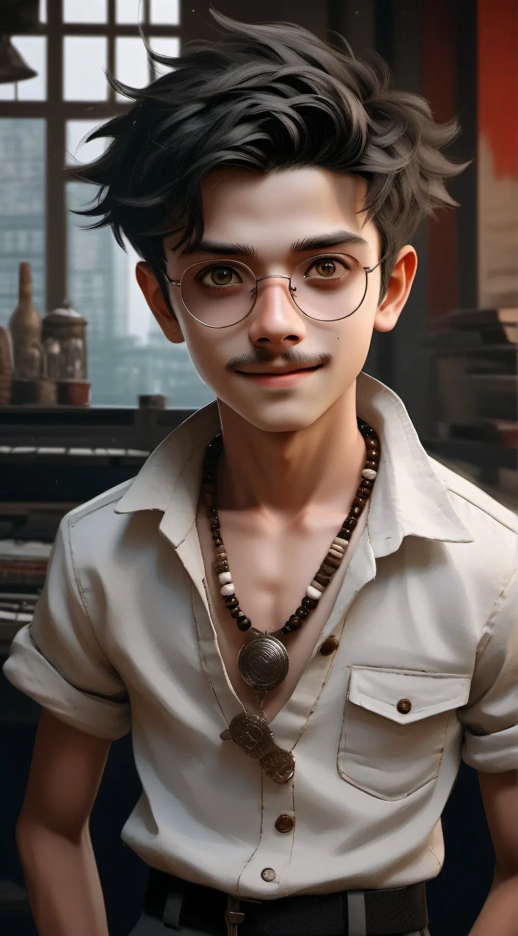 ai character: Tommy background