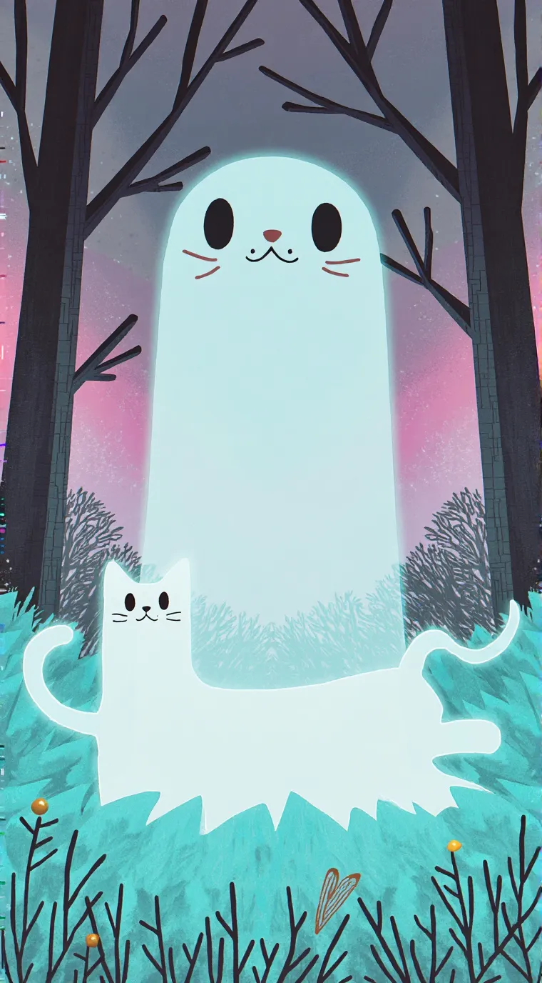 ai character: Lilac Paws background