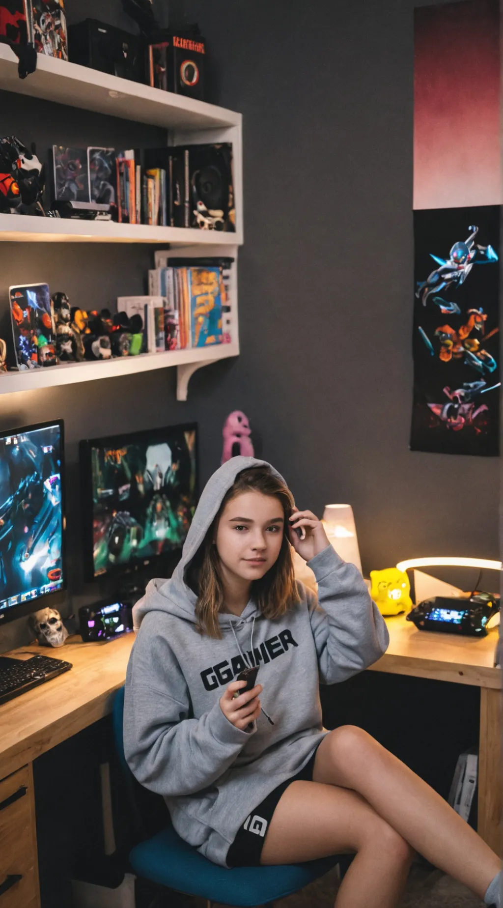 ai character: Jessica  background