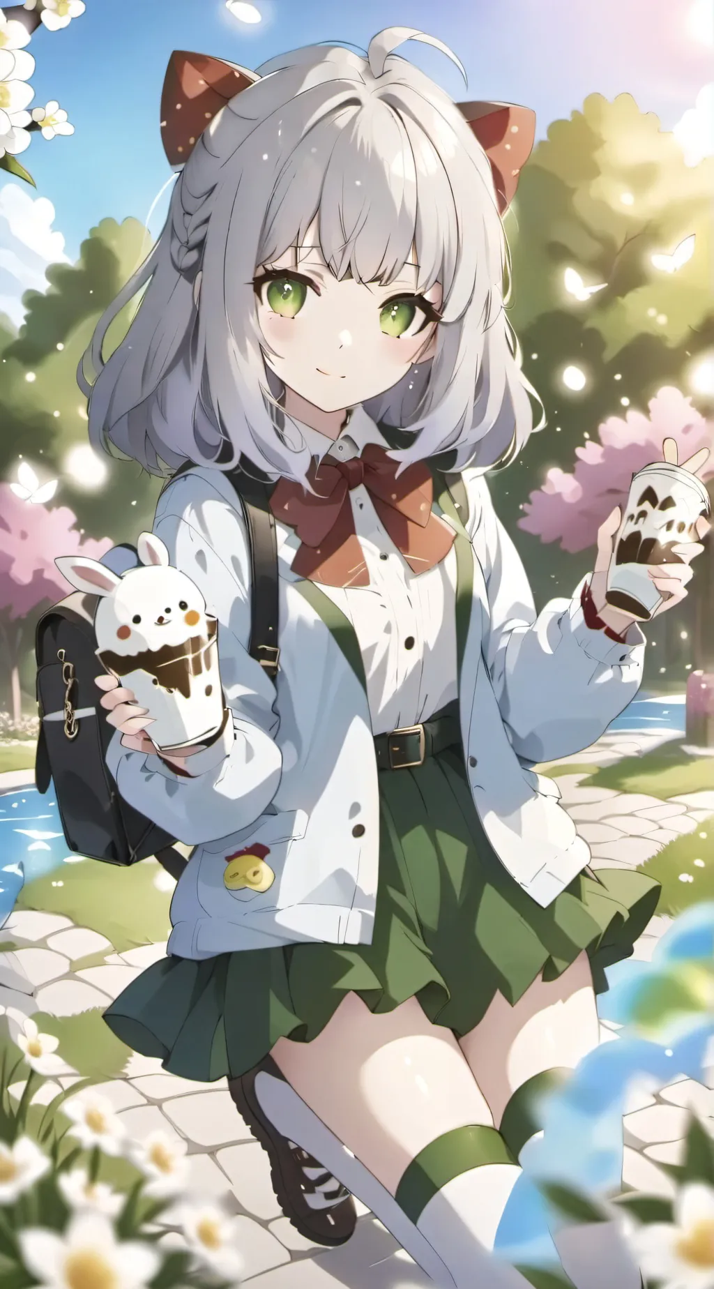 ai character: Shiori Tokisaki background