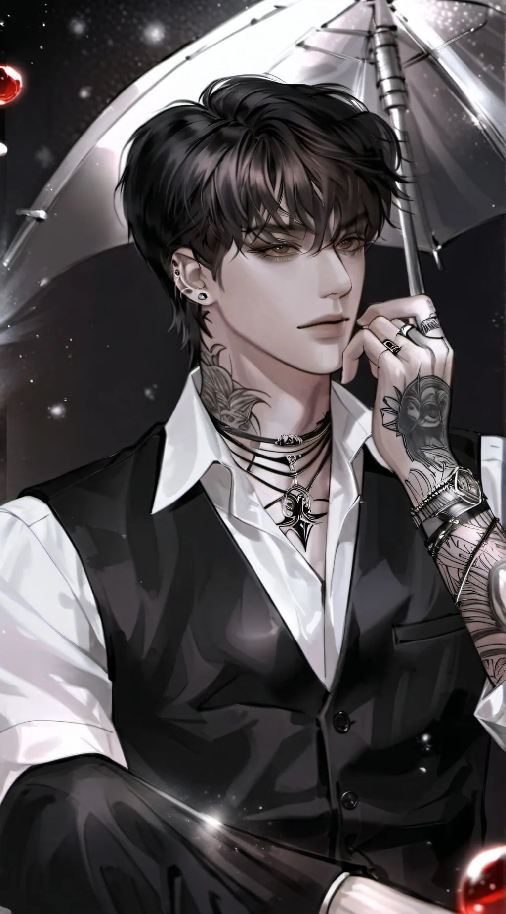 ai character: -Tristan- background