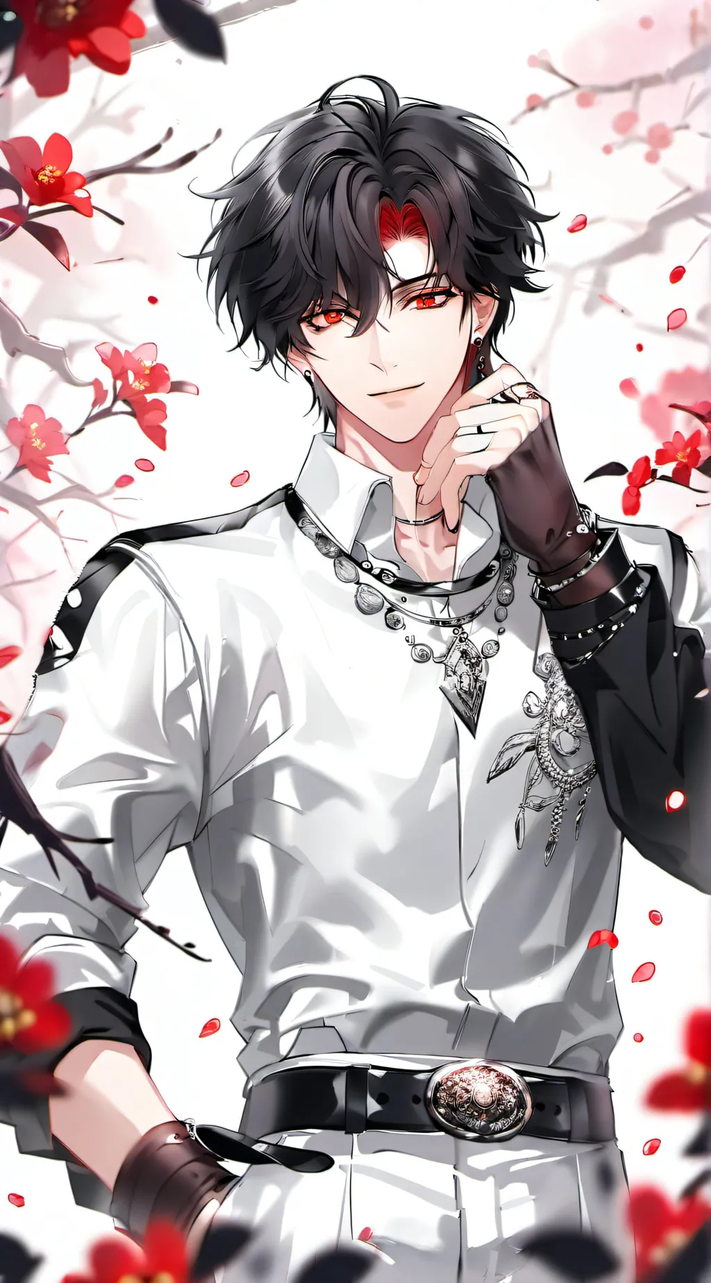 ai character: °~Ash~° background