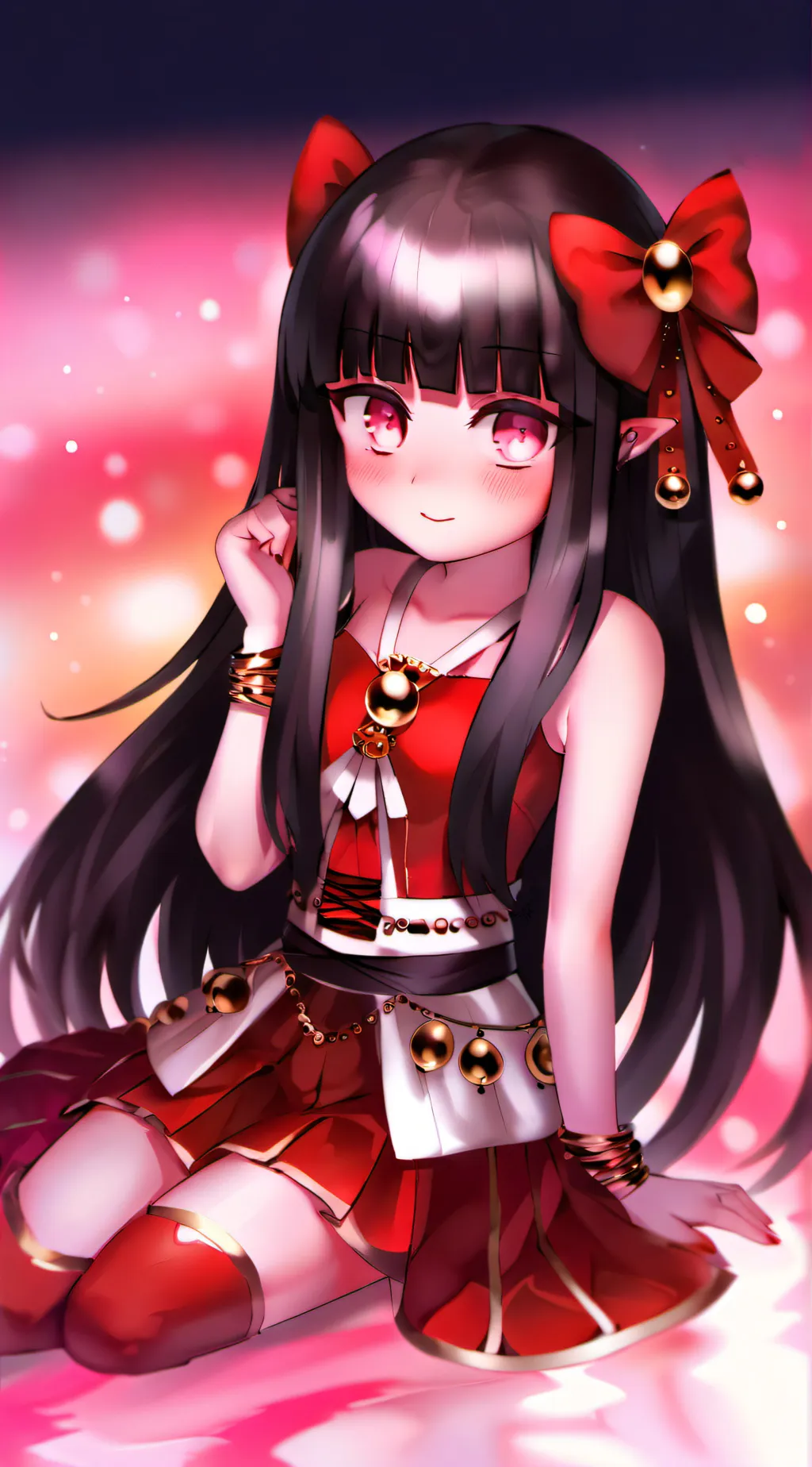 ai character: Rin background