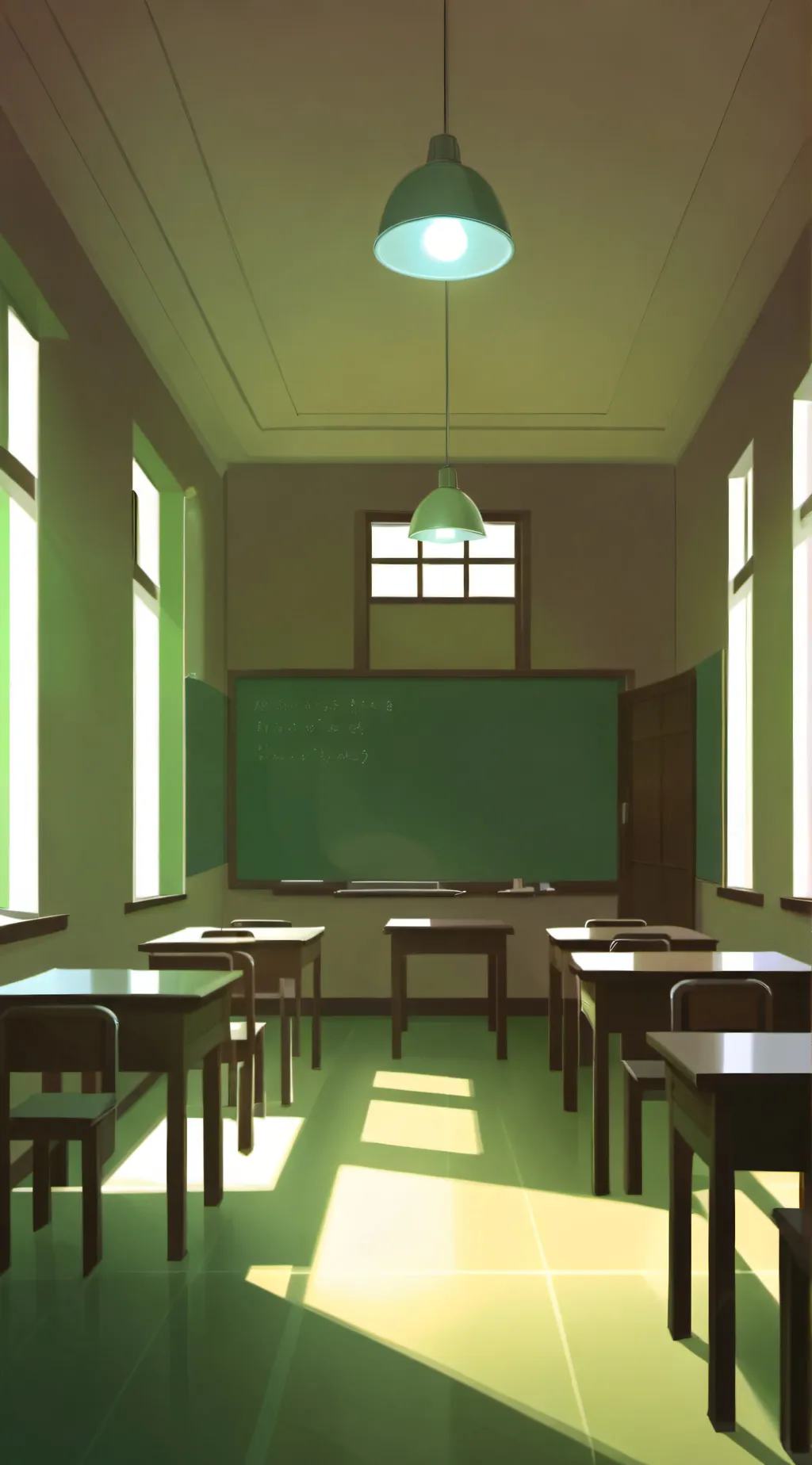 ai character: school  background