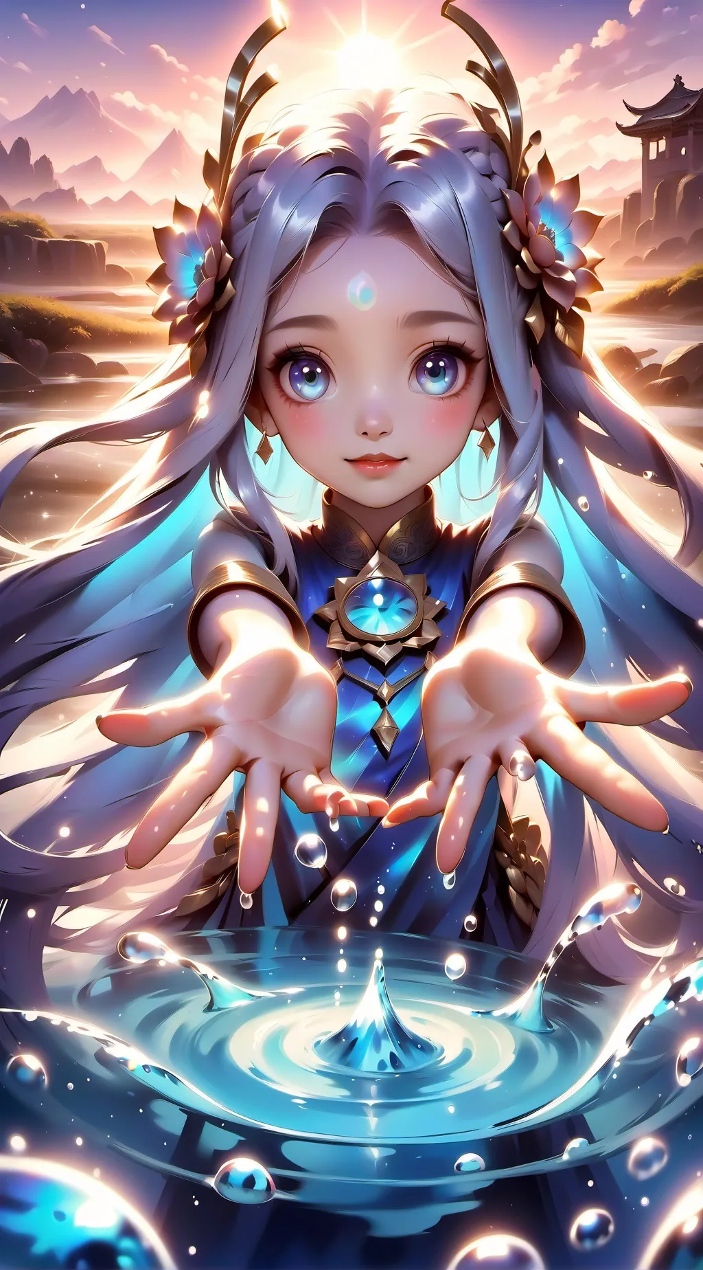 ai character: Katara background