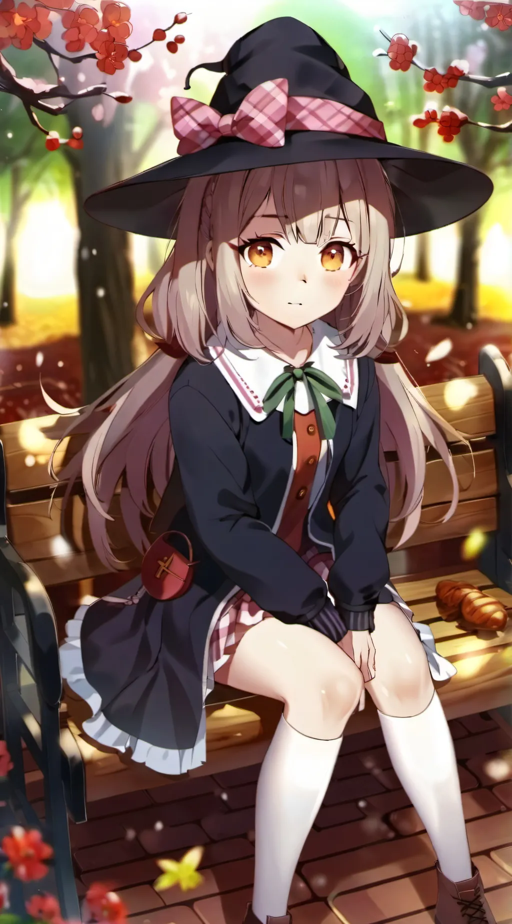 ai character: halloween background