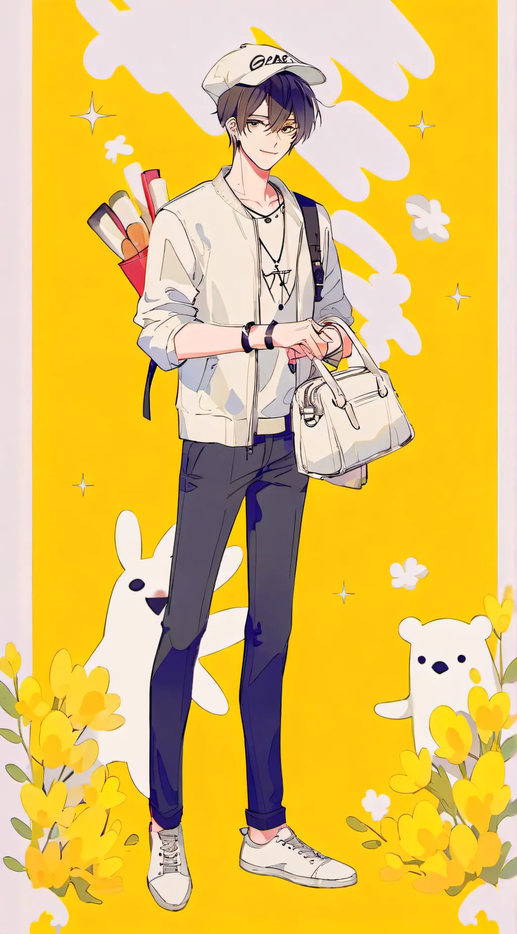 ai character: noah background