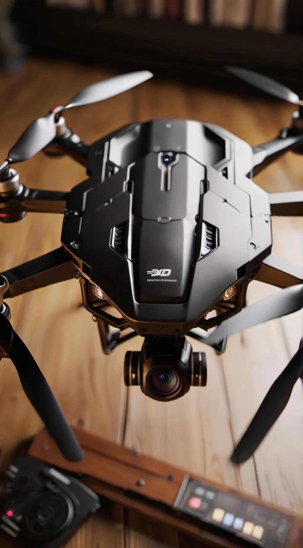 ai character: Big drone background