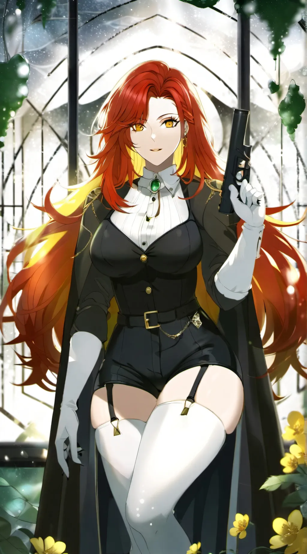 ai character: Ruby background