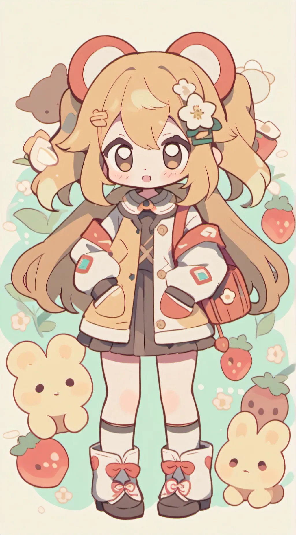 ai character: kitty and Jason  background