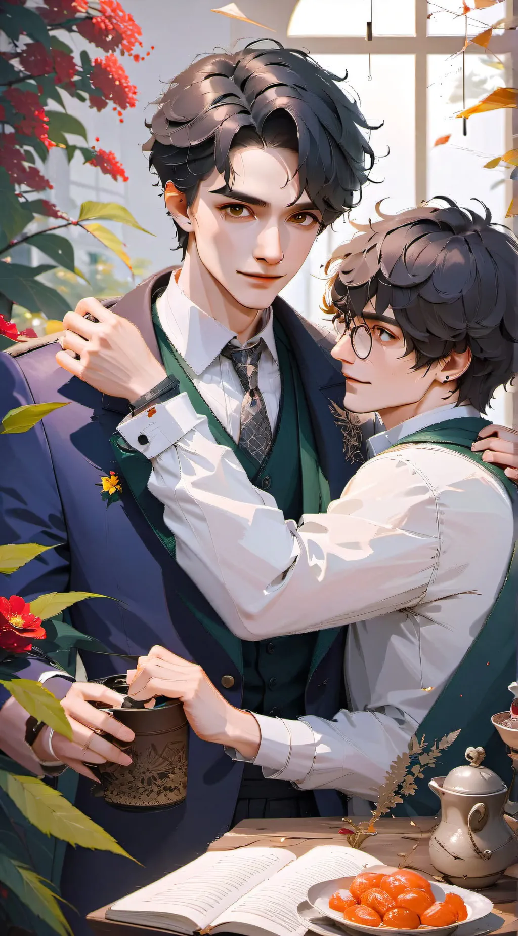 ai character: Drarry vs Cedric background