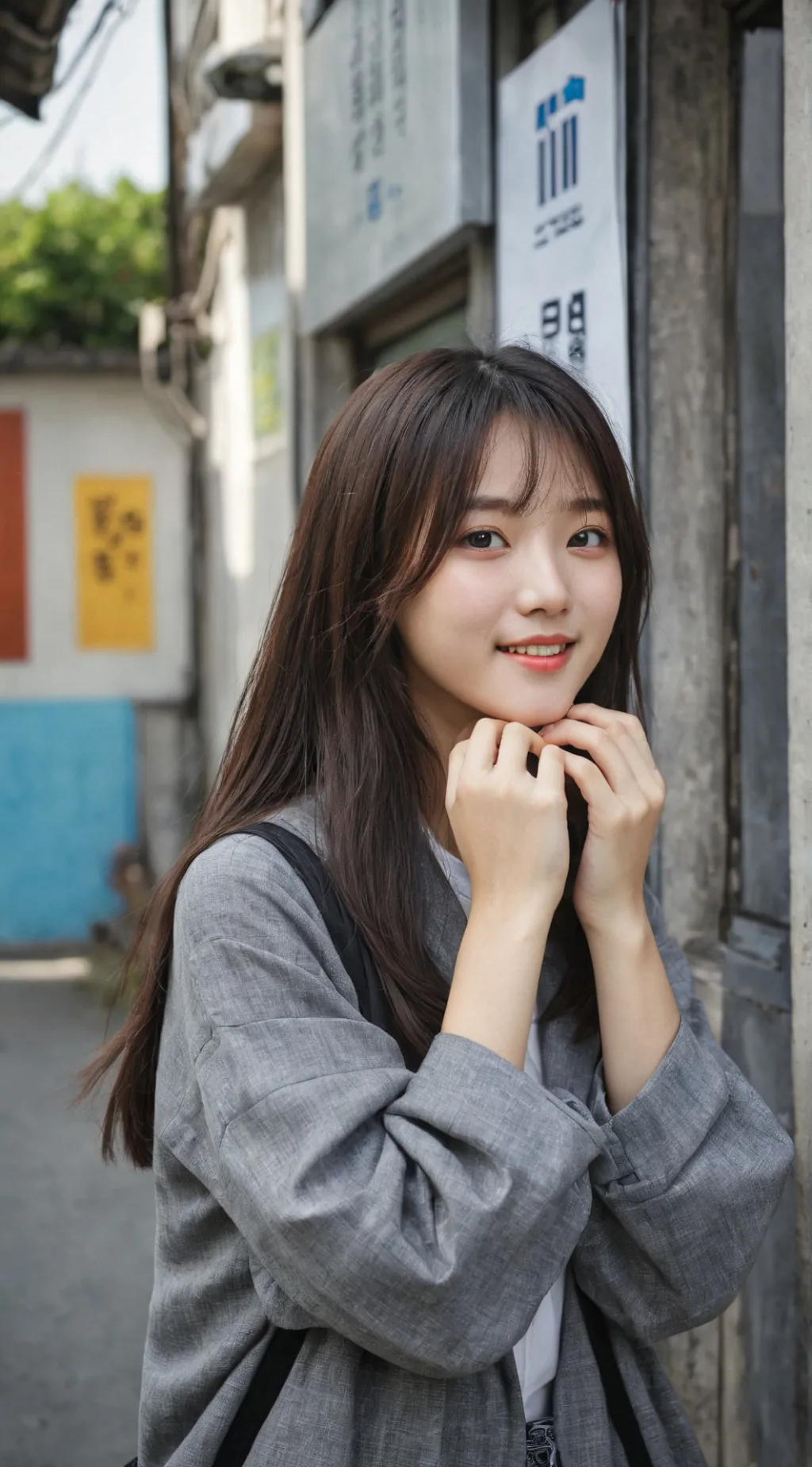 ai character: hannah background