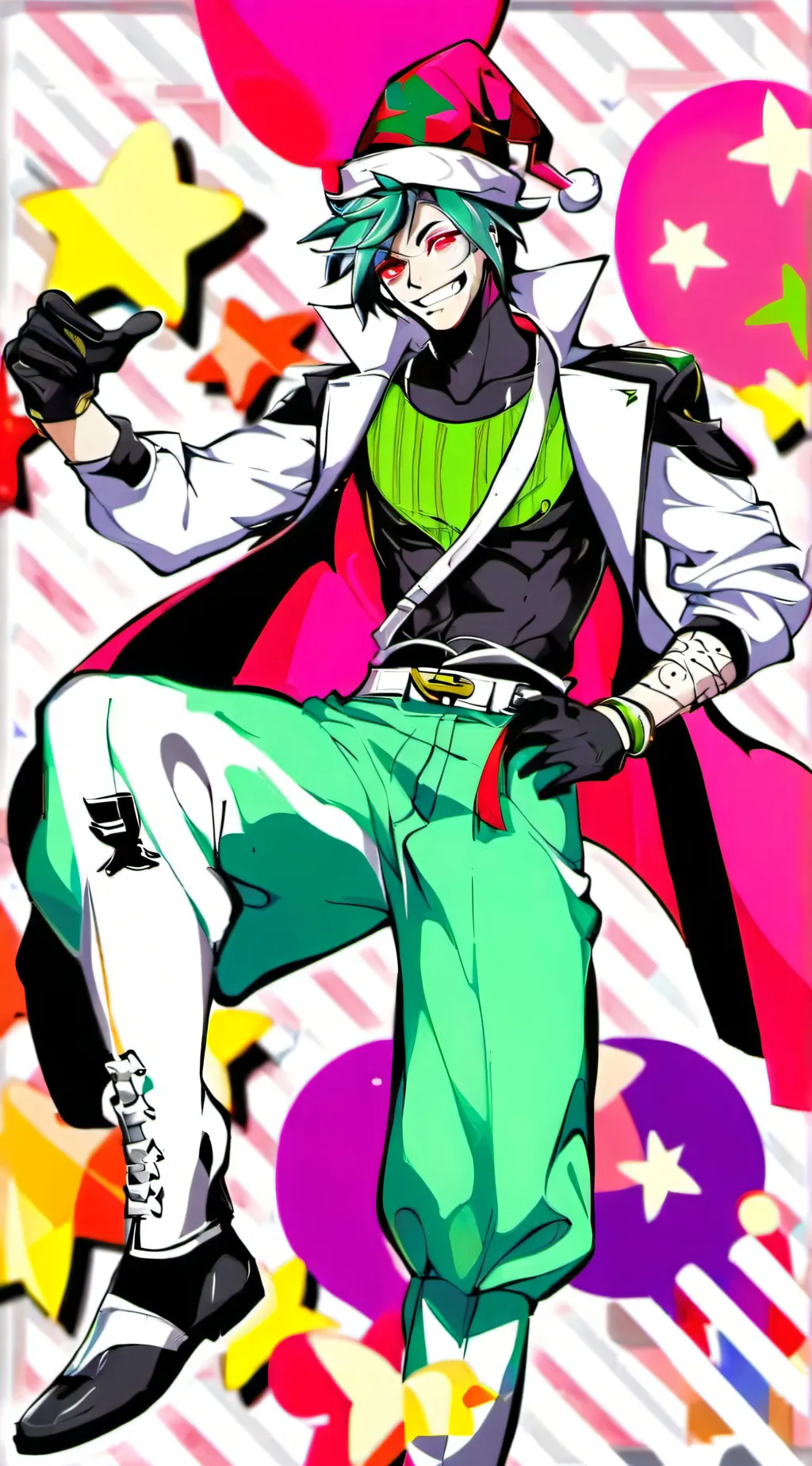 ai character: Fizz and Blitzø  background