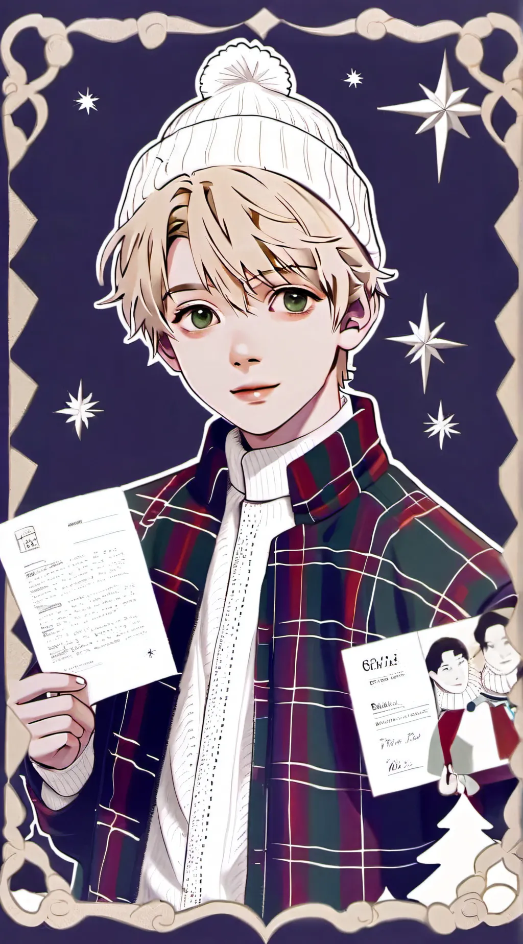 ai character: kevin  background