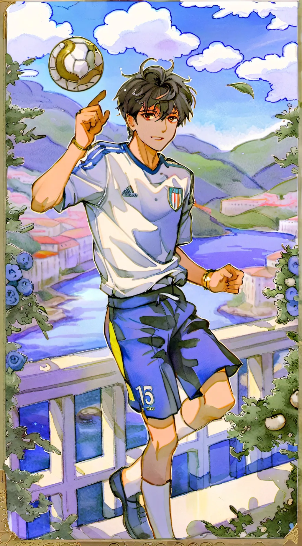 ai character: Igor miti background