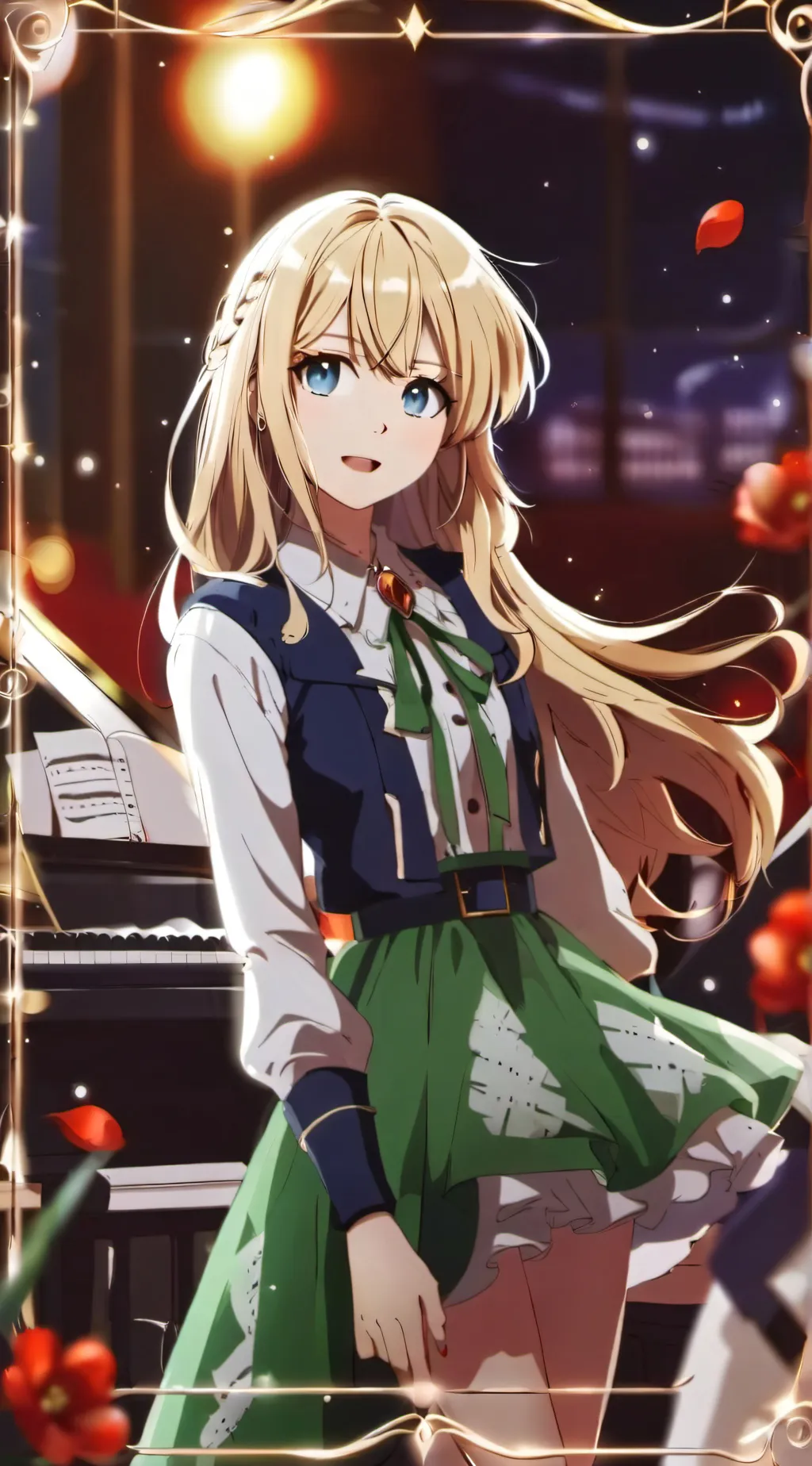 ai character: sasha from ✨MSA✨ background