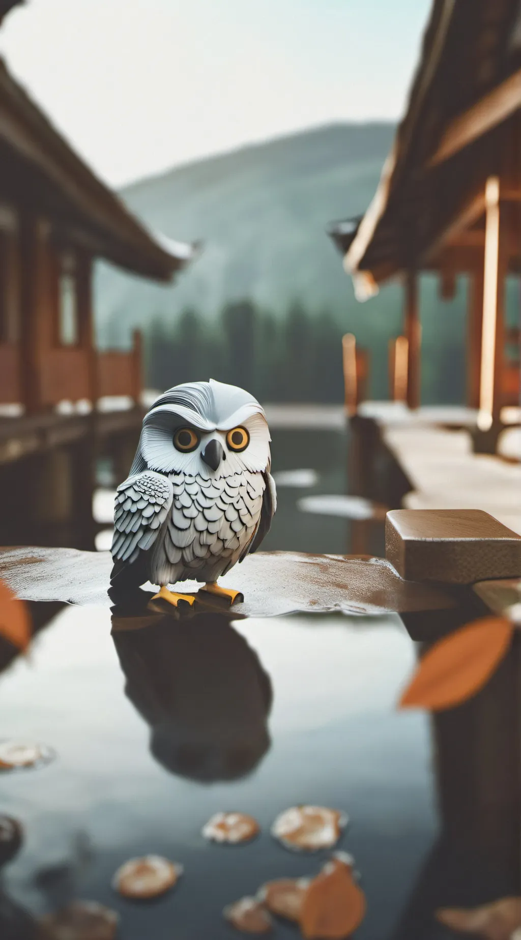 ai character: Your pet owl background