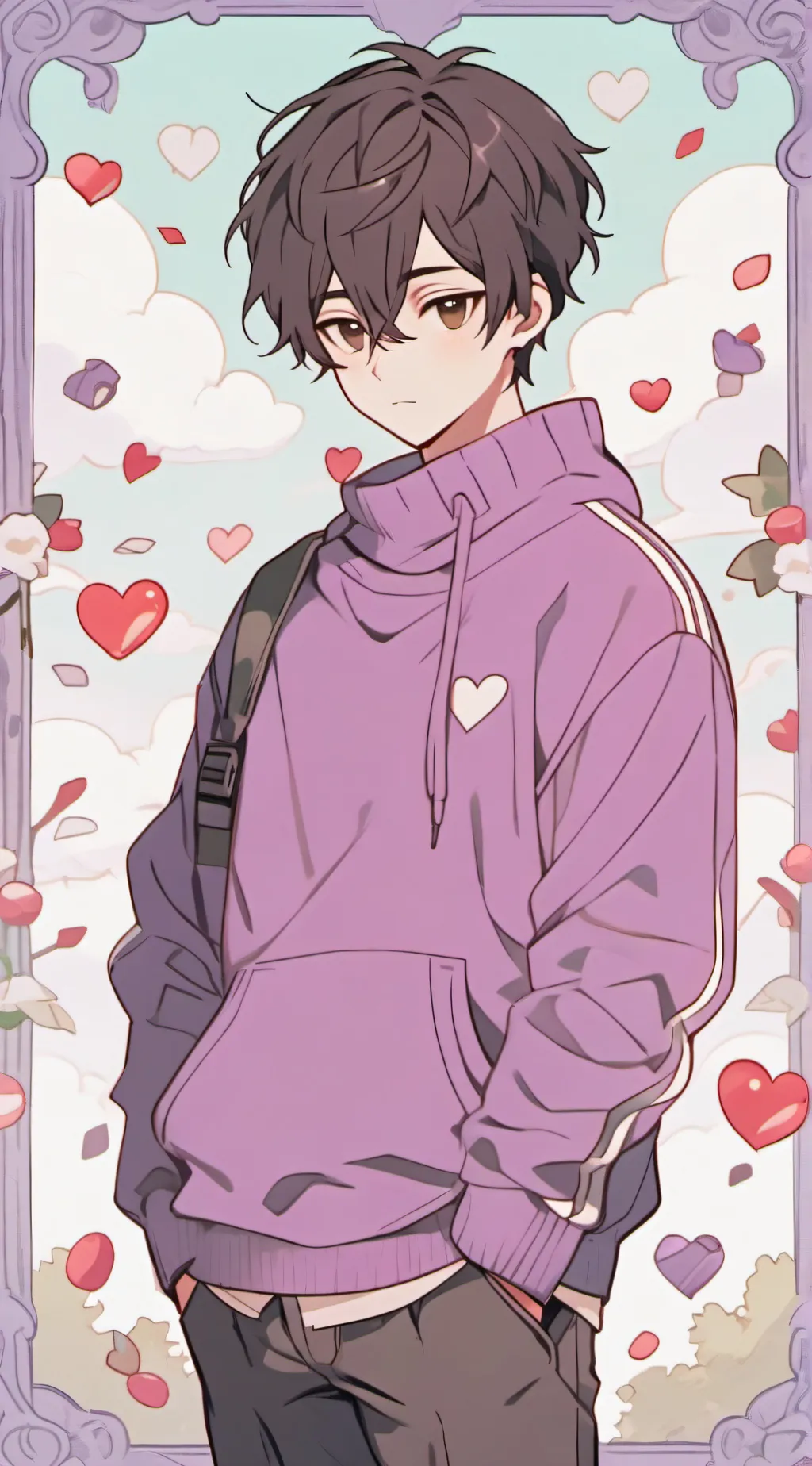 ai character: Broken Heart RP￼ background