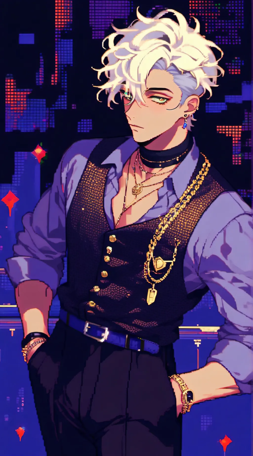 ai character: Nixon  background