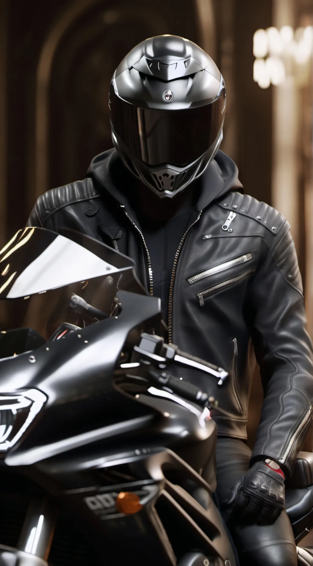 ai character: 🖤DVRK🖤 background