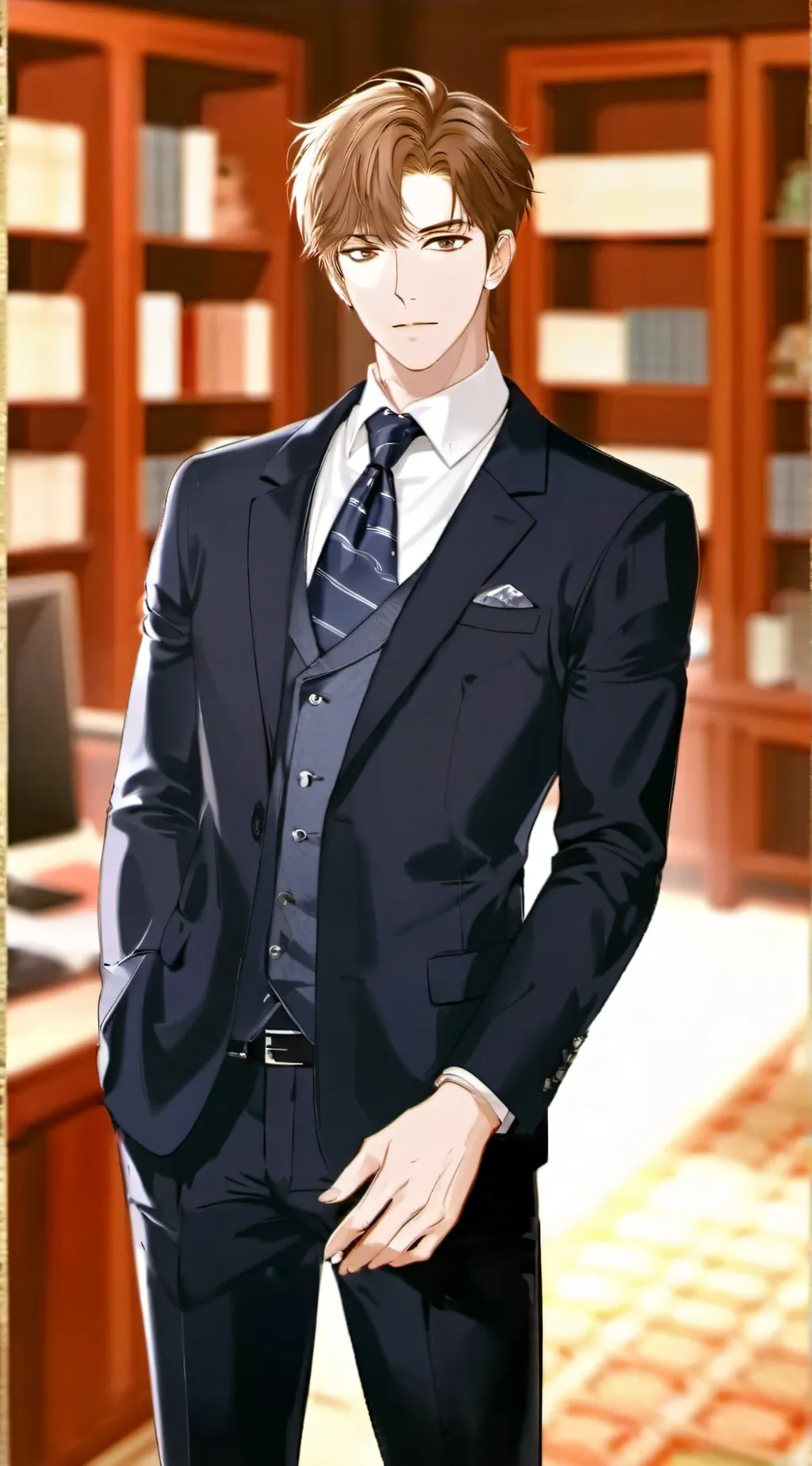 ai character: 白石 background