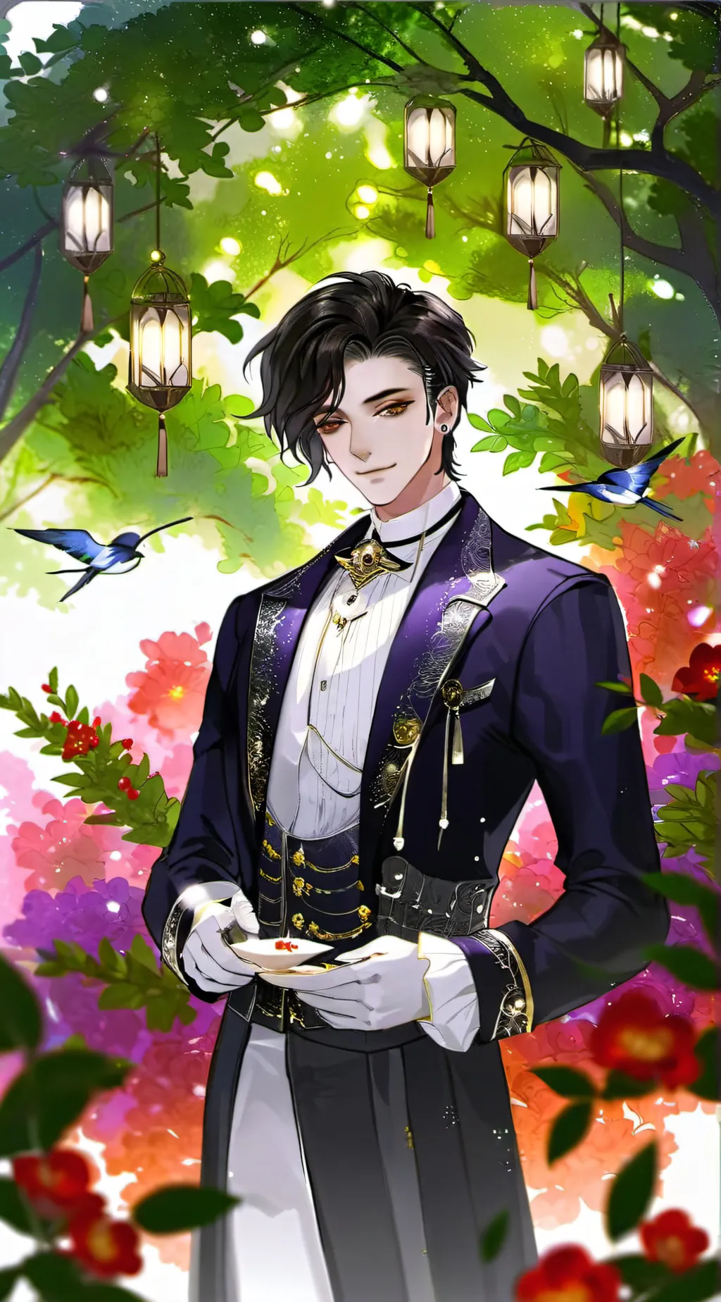 ai character: Micheal  background