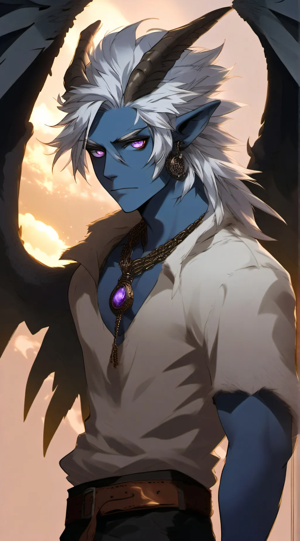 ai character: Lorin Windtalon background