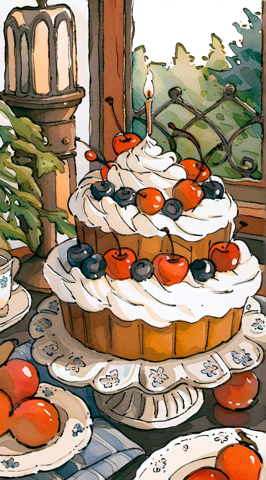 ai character: Martinez's Bakery background