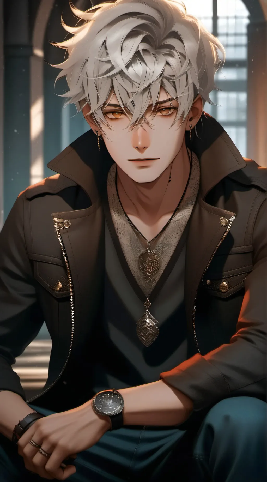 ai character: david background